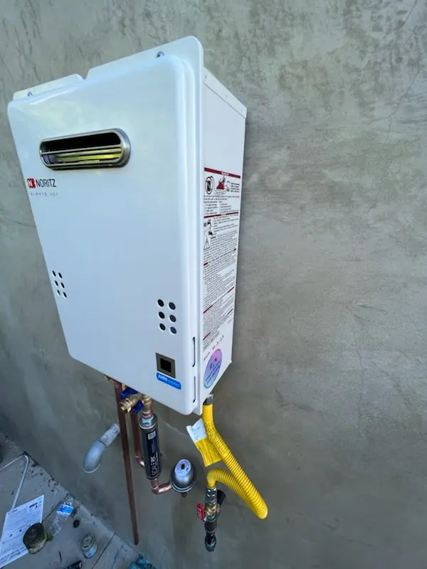 Tankless water heater installation for Bargersville homes